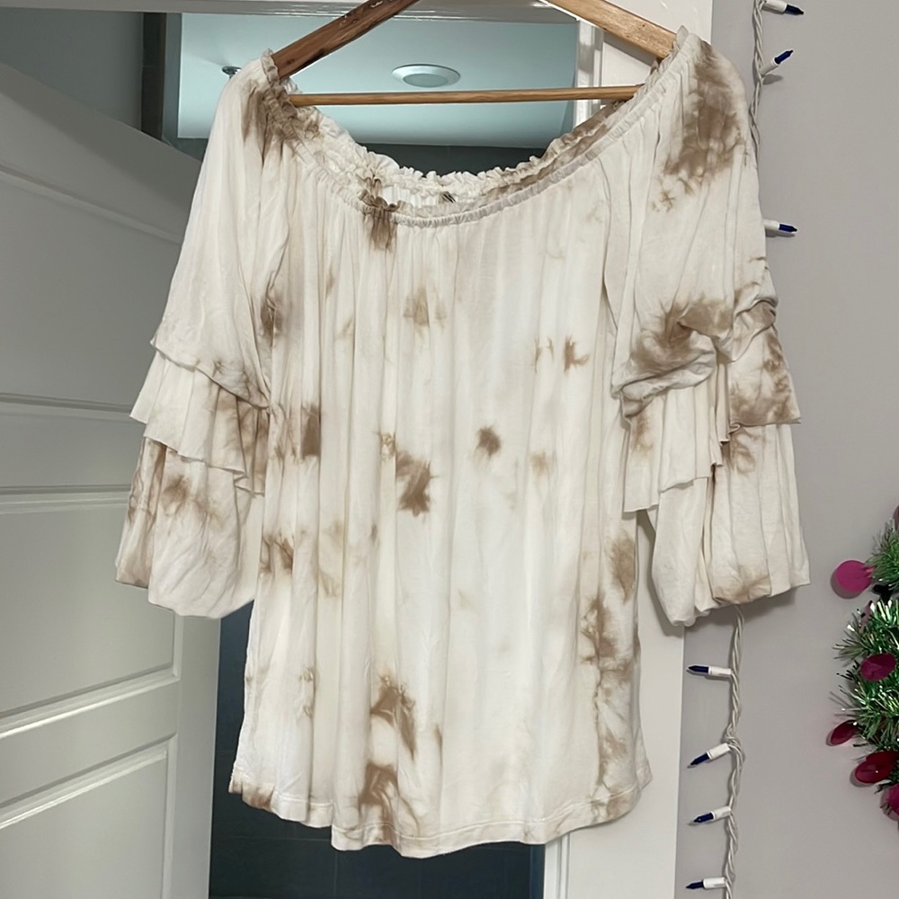 Seven7 tie dye top